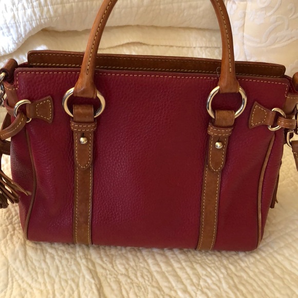 Dooney & Bourke Bags Dooney Bourke Red Leather Bag Poshmark